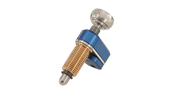 N-470 PiezoMike Micrometer Piezo ratchet drives are a special form of inertia motors based on the stick-slip effect. A small piezo ceramic actuator embedded in a precision mechanism drives a high resolution screw. The drive principle relies on a quasi-saw tooth signal with a slow expansion phase and a fast contraction phase. This expansion leads to a small rotation of a high resolution lead screw (see animation). When the piezo element has reached its maximum expansion, a much shorter contraction phase follows – too fast for the screw to follow, because of its inertia.