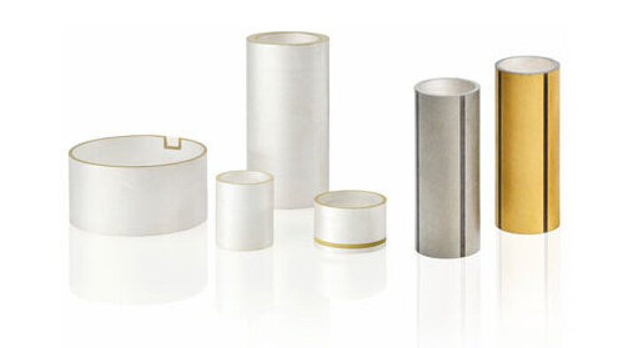 PT120 – PT140 Piezo Tubes, Scanners PZT tube actuators are used in scanning microscopy applications, in fiber-optics and in nano-dispensing. When a voltage is applied, the tube shrinks radially and axially proportional with the voltage. Due to the low mass they are very fast, but cannot support high loads. For high-load application refer to the P-080 tubular stacks below.